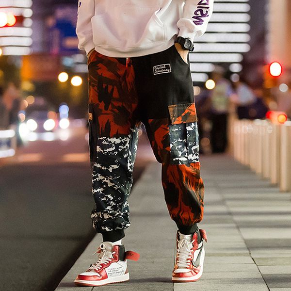 new hip hop fashion cargo pants men hit color multi-pockets harem pants camouflage high street sweatpants harajuku streetwear, Black
new hip hop fashion cargo pants men hit color multi-pockets harem pants camouflage high street sweatpants harajuku streetwear, Black