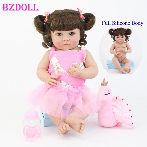 40cm full body soft silicone vinyl reborn baby doll toy 15inch princess mini girl babies doll birthday gift play house bathe toy y191213
40cm full body soft silicone vinyl reborn baby doll toy 15inch princess mini girl babies doll birthday gift play house bathe toy y191213