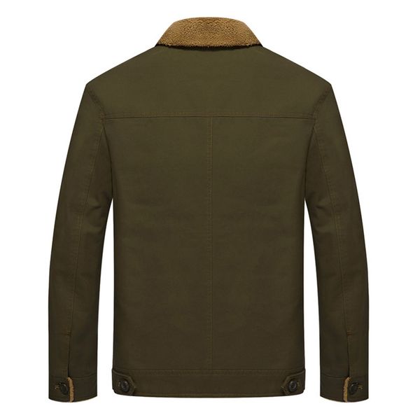 men winter bomber jacket warm fur collar artificial fleece lining army coat windproof outwear, Black;brown
men winter bomber jacket warm fur collar artificial fleece lining army coat windproof outwear, Black;brown