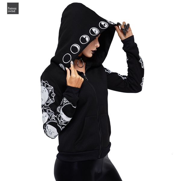gothic women hoodie casual long sleeve zip sweatshirts up hooded female jumper women tracksuits hoodie drop shipping, Black
gothic women hoodie casual long sleeve zip sweatshirts up hooded female jumper women tracksuits hoodie drop shipping, Black