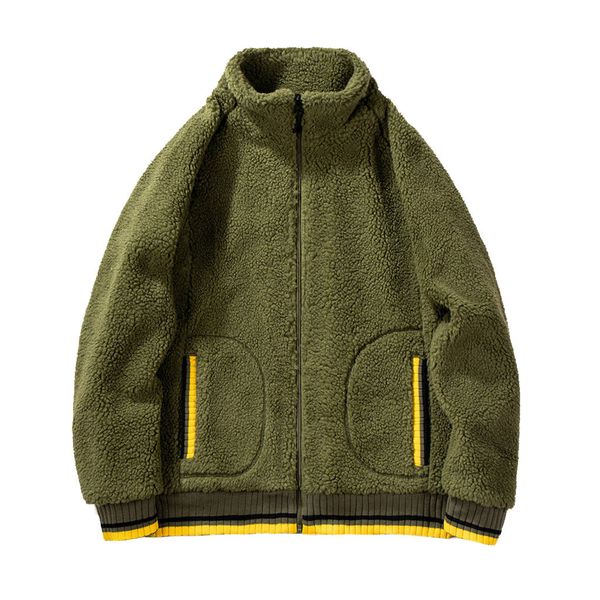 jaycosin men's coats autumn and winter men zipper cardigan jacket man polyester round neck jackets lamb plush color coat fleece, Black;brown
jaycosin men's coats autumn and winter men zipper cardigan jacket man polyester round neck jackets lamb plush color coat fleece, Black;brown