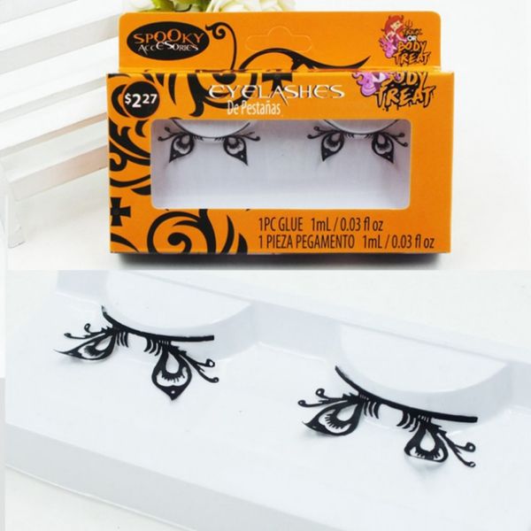 1 pairs false eyelashes handmade paper-cut eye lashes halloween makeup false eyelashes black paper eye makeup
1 pairs false eyelashes handmade paper-cut eye lashes halloween makeup false eyelashes black paper eye makeup