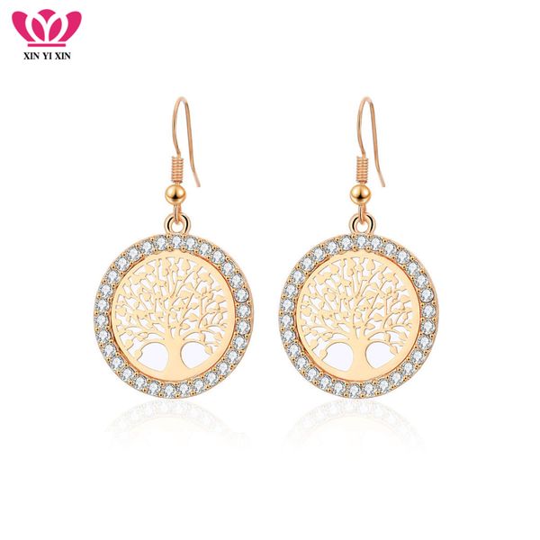 gold crystal drop earrings women hollow out tree of life pattern round earring moda mujer jewelry 2018 fashion pendientes, Silver
gold crystal drop earrings women hollow out tree of life pattern round earring moda mujer jewelry 2018 fashion pendientes, Silver