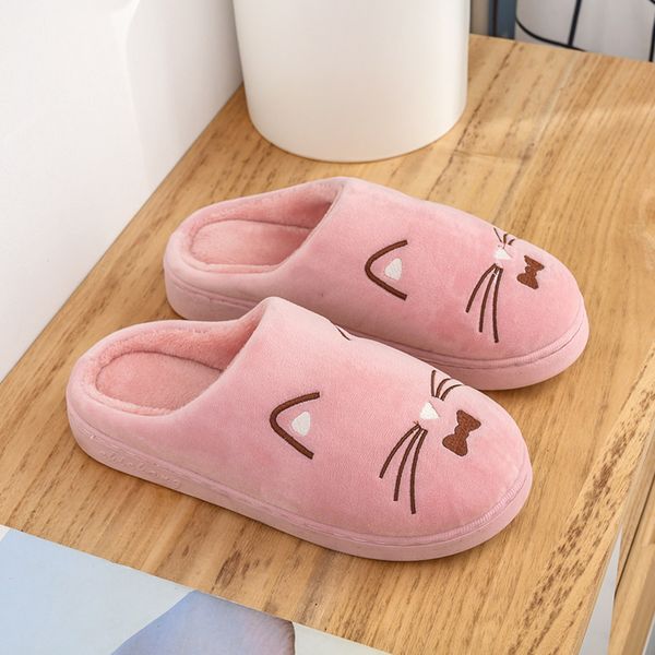 women mens warm cartoon cat non-slip floor home slippers indoor shoes women indoor warm cotton shoes zapatos de mujer#a20, Black
women mens warm cartoon cat non-slip floor home slippers indoor shoes women indoor warm cotton shoes zapatos de mujer#a20, Black