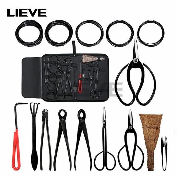 bonsai pruning tool set shear garden extensive cutter carbon steel scissors kit with nylon case for home garden pruning tools
bonsai pruning tool set shear garden extensive cutter carbon steel scissors kit with nylon case for home garden pruning tools
