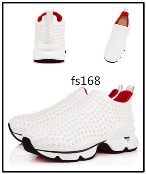 brand designer shoes red bottoms crystal leather sneakers womens rivet spiky junior spike sock krystal donna red bottom 2, Black
brand designer shoes red bottoms crystal leather sneakers womens rivet spiky junior spike sock krystal donna red bottom 2, Black