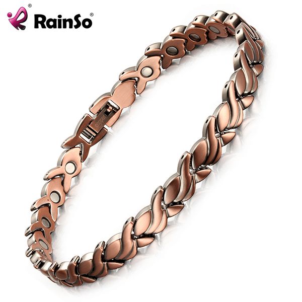 rainso 2019 fashion red copper magnetic bio energy bracelets & bangles for women healing magnet bracelet female jewelry ocb-1551, Golden;silver
rainso 2019 fashion red copper magnetic bio energy bracelets & bangles for women healing magnet bracelet female jewelry ocb-1551, Golden;silver