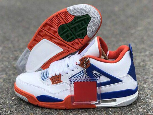 Новое Поступление Jumpman 4 4S Белый Синий Красный Баскетбольная Обувь Мужская Дизайн
Новое Поступление Jumpman 4 4S Белый Синий Красный Баскетбольная Обувь Мужская Дизайн