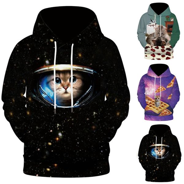2019 new men's autumn spring fashion 3d printing hoodie loose long sleeve pullover sweatshirt with hat l0821, Black
2019 new men's autumn spring fashion 3d printing hoodie loose long sleeve pullover sweatshirt with hat l0821, Black