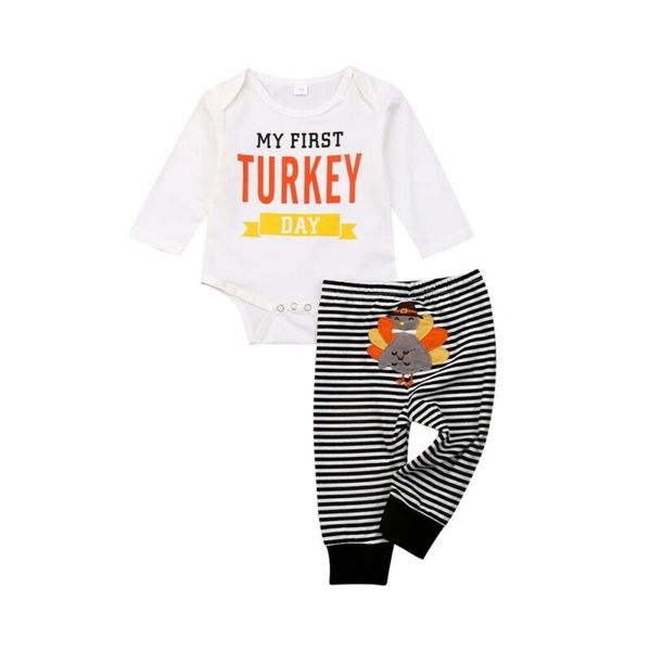 baby thanksgiving clothes turkey romper jumpsuit+pants outfits set newborn infant baby boy girl clothes 0-18m, White
baby thanksgiving clothes turkey romper jumpsuit+pants outfits set newborn infant baby boy girl clothes 0-18m, White