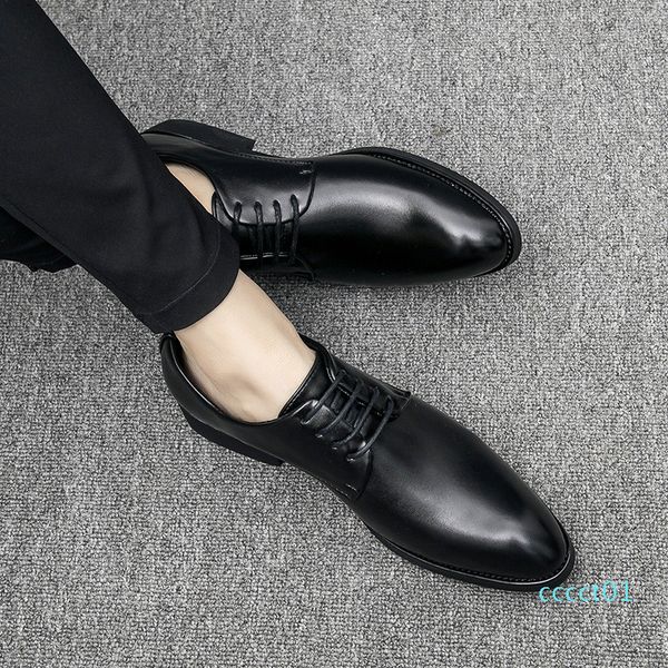 leather shoes black men wedding shoe fashion male formal oxford flats casual lace up business pointed toe shoes for men
leather shoes black men wedding shoe fashion male formal oxford flats casual lace up business pointed toe shoes for men
