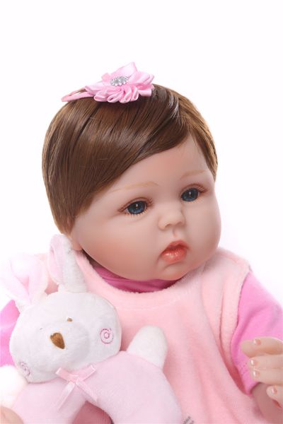 new 18 inches 42cm silicone doll reborn baby kids toys girls gift bebe dolls brinquedos dolls xmas gifts for children kids toys
new 18 inches 42cm silicone doll reborn baby kids toys girls gift bebe dolls brinquedos dolls xmas gifts for children kids toys