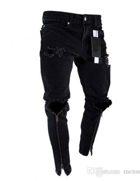 mens zipper дыры конструктора jeans black ripped slim fit представи карандаш штаны, Blue
mens zipper дыры конструктора jeans black ripped slim fit представи карандаш штаны, Blue