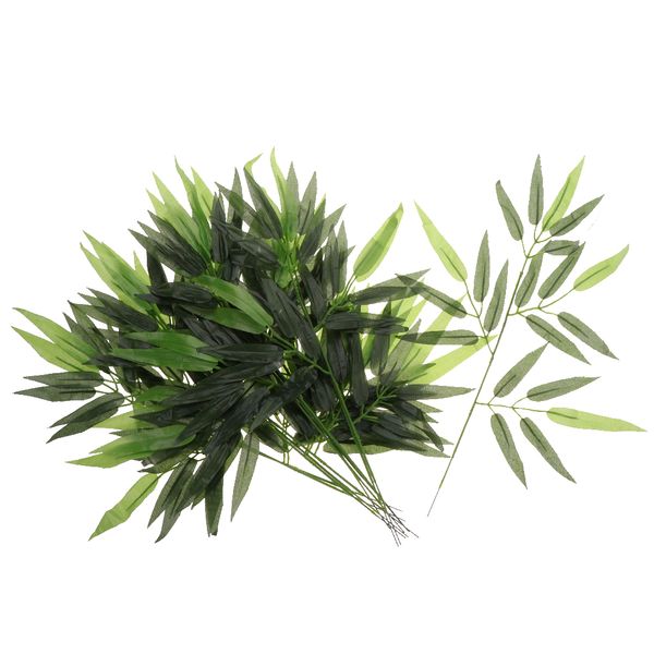 12x artificial bamboo ivy plant bush plastic foliage garland home decor 60cm
12x artificial bamboo ivy plant bush plastic foliage garland home decor 60cm