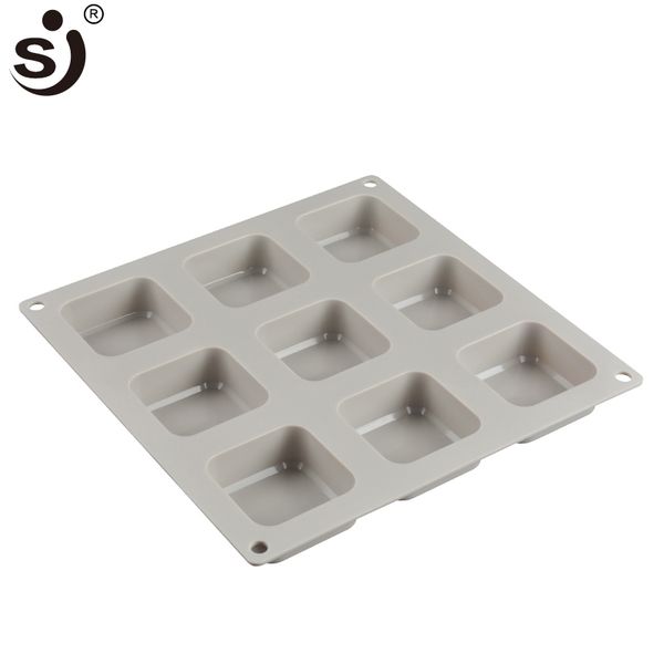sj brand handmade silicone molds 9-cavity mold fda safe bakeware square soap mold maker baking tools for cakes bread appliances other hand t
sj brand handmade silicone molds 9-cavity mold fda safe bakeware square soap mold maker baking tools for cakes bread appliances other hand t