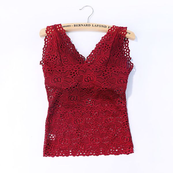 1pc camisoles ladies lace flower with chest pad long v-neck sleeveless solid color vest, Black;white
1pc camisoles ladies lace flower with chest pad long v-neck sleeveless solid color vest, Black;white