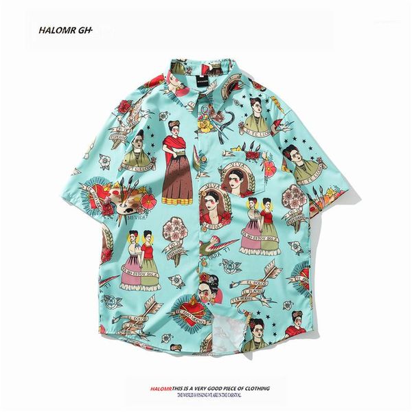 shirts fashion designer printing shirts streetwear summer casual short sleeve loose blouses men holiday hawaiian beach, White;black
shirts fashion designer printing shirts streetwear summer casual short sleeve loose blouses men holiday hawaiian beach, White;black