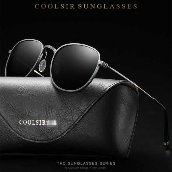 men's polarizing driving sunglasses new magnesium polarized sunglasses with polarized film lenses, White;black
men's polarizing driving sunglasses new magnesium polarized sunglasses with polarized film lenses, White;black