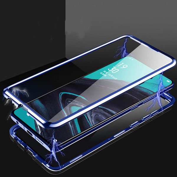 Для OPPO Рено 2Z ACE Case 360 Двухстороннего металл Магнитных стекол Магнит чехол для O 
Для OPPO Рено 2Z ACE Case 360 Двухстороннего металл Магнитных стекол Магнит чехол для O