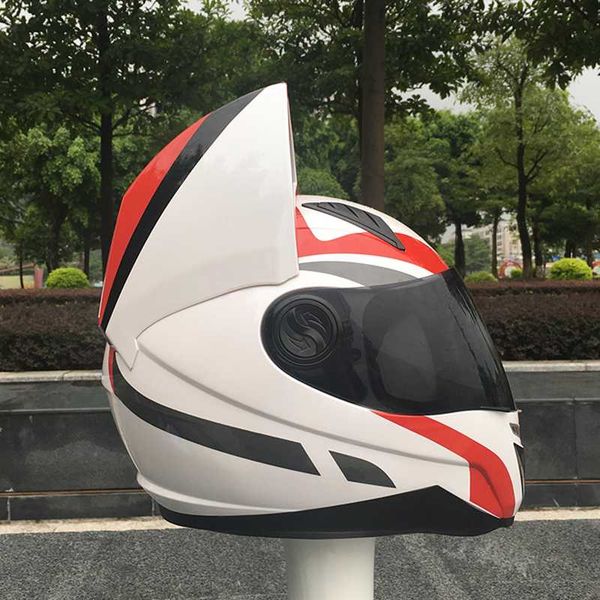 motorcycle cat ears helmet women motorcross equipment protect satefy helmet full face motor ece approved
motorcycle cat ears helmet women motorcross equipment protect satefy helmet full face motor ece approved