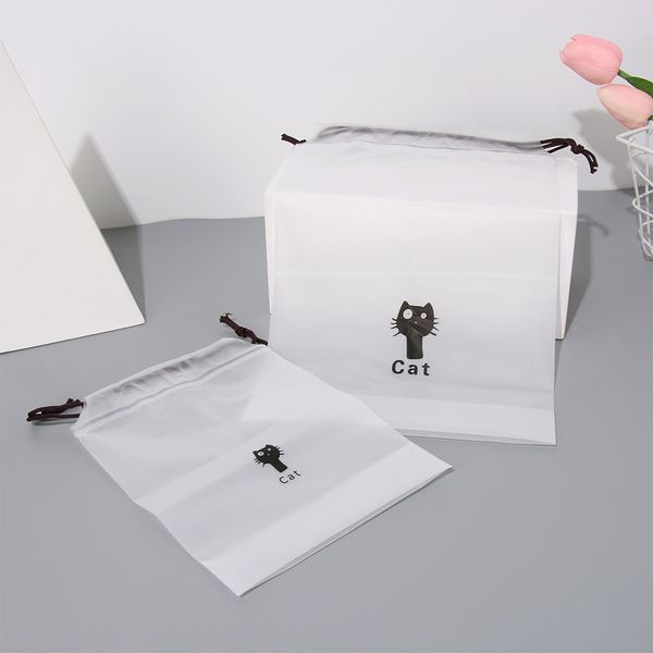 1pc women cute cat transparent drawstring cosmetic bag bath organizer travel makeup case storage pouch cartoon toiletry wash bag
1pc women cute cat transparent drawstring cosmetic bag bath organizer travel makeup case storage pouch cartoon toiletry wash bag