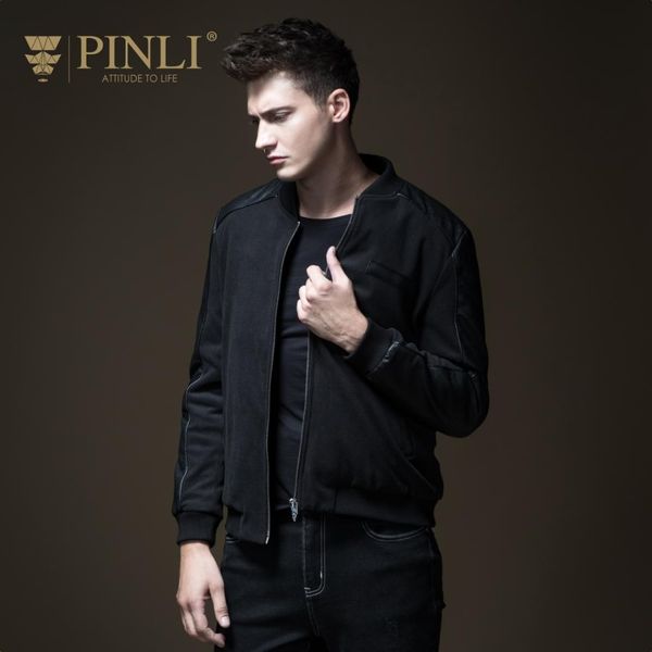 2019 mens winter jackets mens winter jackets pinli pin li autumn men's wear baseball collar spliced pu skin jacket b183605463, Tan;black
2019 mens winter jackets mens winter jackets pinli pin li autumn men's wear baseball collar spliced pu skin jacket b183605463, Tan;black
