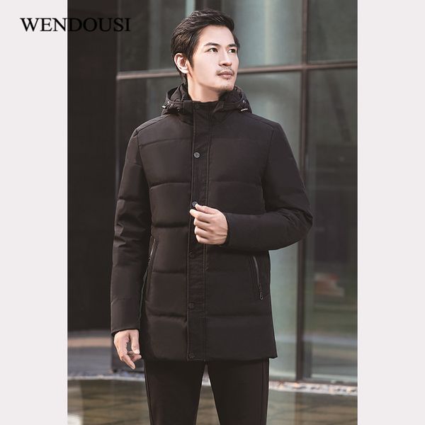 wendousi white duck thick down jacket men coat parkas male warm brand clothing winter down jacket outerwear ch766, Black
wendousi white duck thick down jacket men coat parkas male warm brand clothing winter down jacket outerwear ch766, Black