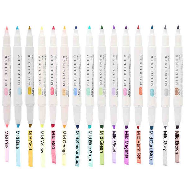 a zebra wkt7 mildliner marker fluorescent pen round head/oblique double side school office
a zebra wkt7 mildliner marker fluorescent pen round head/oblique double side school office