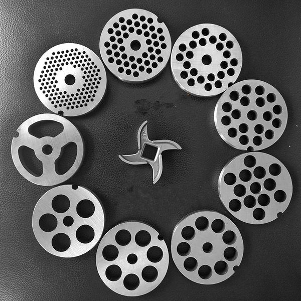 12# 22 32 meat grinder blade stainless steel cross head hole plate grate screen sieve plate meat grinder accessories replacement
12# 22 32 meat grinder blade stainless steel cross head hole plate grate screen sieve plate meat grinder accessories replacement