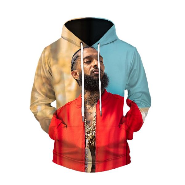 nipsey hussle мужские кофты 3d цифровой печатный с шляпой пуловер горячий хип-хоп рэпер fshion повседневная homme одежда, Black
nipsey hussle мужские кофты 3d цифровой печатный с шляпой пуловер горячий хип-хоп рэпер fshion повседневная homme одежда, Black