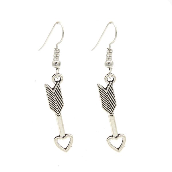 ancient silver one arrow pierced heart charm pendant ear hook earrings personality creative women ladies earrings jewelry friend gift
ancient silver one arrow pierced heart charm pendant ear hook earrings personality creative women ladies earrings jewelry friend gift