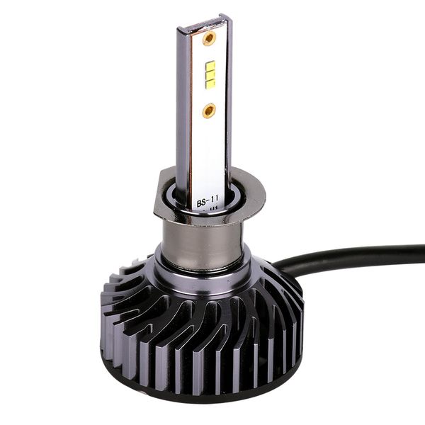 2pcs h1 led headlight bulbs auto headlamp 8000lm 72w with zes chip
