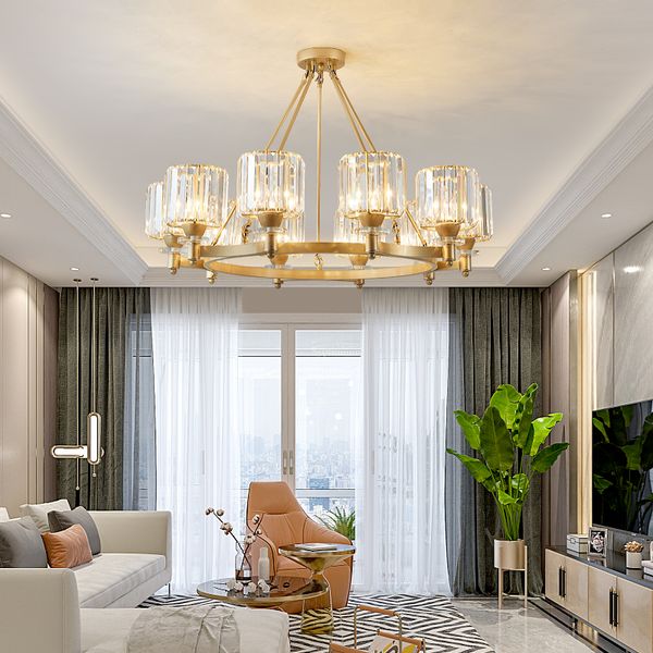 modern crystal chandelier lighting atmosphere crystal light luxury restaurant bedroom living room chandeliers new nordic led pendant lamps
modern crystal chandelier lighting atmosphere crystal light luxury restaurant bedroom living room chandeliers new nordic led pendant lamps