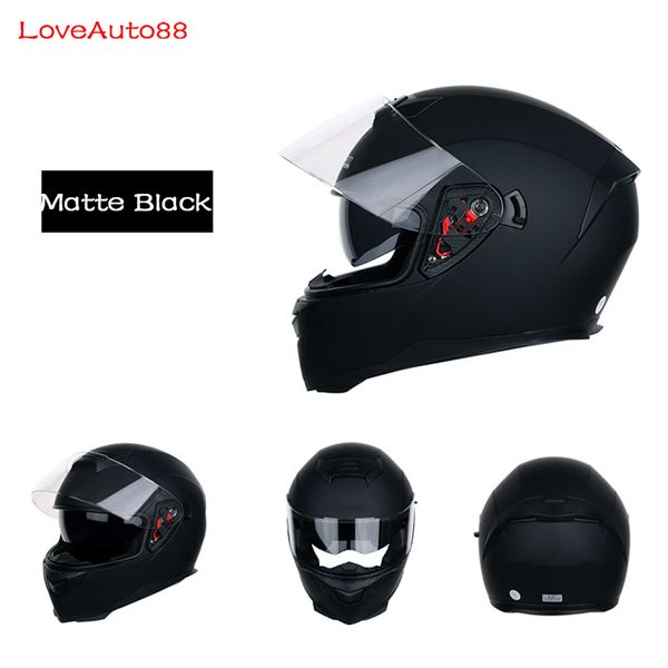 motorcycle helmet full face professional motorcycle helmet racing modular dual lens matte / bright black safe helmets
motorcycle helmet full face professional motorcycle helmet racing modular dual lens matte / bright black safe helmets