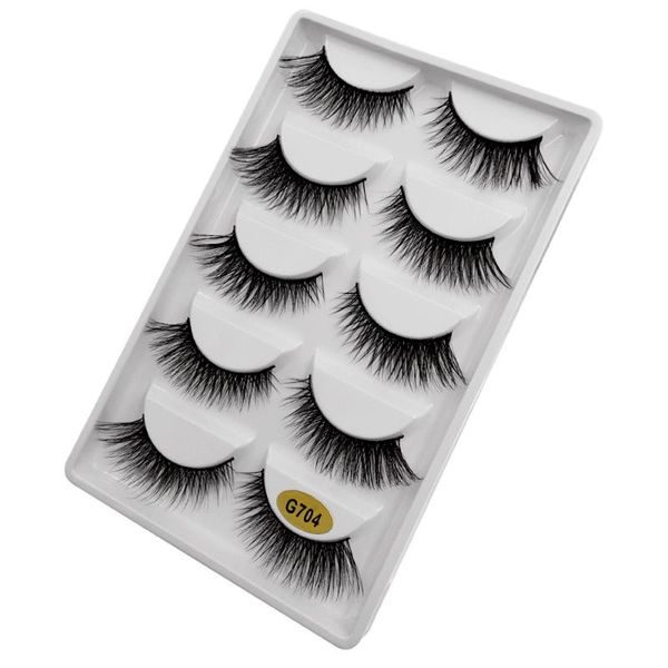 eyelashes extension false eyelashes 5 pairs 3d natural thick fake mink mink lashes makeup cosmetic tool#0523
eyelashes extension false eyelashes 5 pairs 3d natural thick fake mink mink lashes makeup cosmetic tool#0523