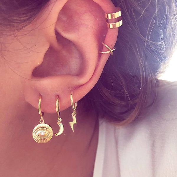 fnio 2020 vintage gold eye earring sets for women moon geometric punk stud earrings party fashion jewelry 5pcs/set, Golden;silver
fnio 2020 vintage gold eye earring sets for women moon geometric punk stud earrings party fashion jewelry 5pcs/set, Golden;silver