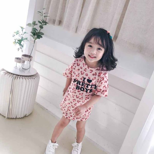 kids designer t shirts girls fashion short sleeve t-shirts kids designer girls leopard and letter print children dress quanlity, Blue
kids designer t shirts girls fashion short sleeve t-shirts kids designer girls leopard and letter print children dress quanlity, Blue