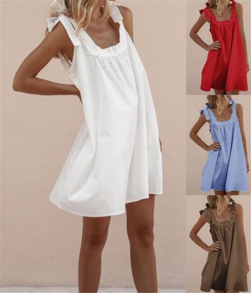 A Line Womens Designer Dresses With Sashes Sexy Breathable Dresses Solid Color Casual Womens Clothing
A Line Womens Designer Dresses With Sashes Sexy Breathable Dresses Solid Color Casual Womens Clothing