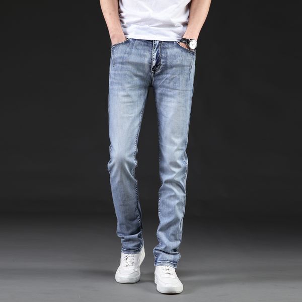 men's jeans distressed stretch cotton vintage blue casual regular fit denim pants male trousers
men's jeans distressed stretch cotton vintage blue casual regular fit denim pants male trousers