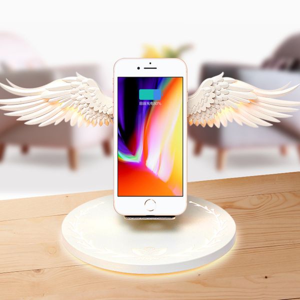 wireless charging dock 10w angel wings fast charger for universal mobile phone huawei iphone samsung with night light bookshelf ornament
wireless charging dock 10w angel wings fast charger for universal mobile phone huawei iphone samsung with night light bookshelf ornament
