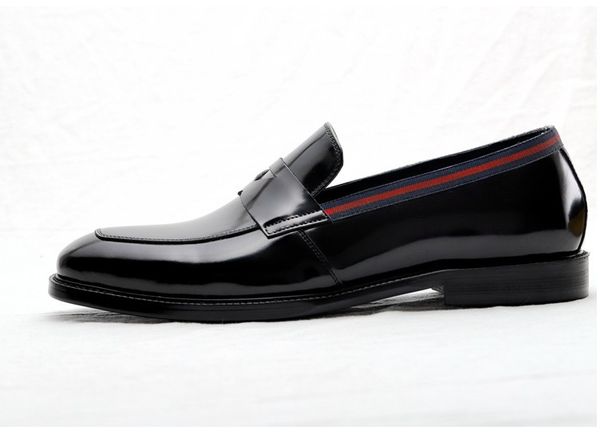 new style men round toe genuine leather spring autumn youth casual slip on england style business office work shoe ing, Black
new style men round toe genuine leather spring autumn youth casual slip on england style business office work shoe ing, Black