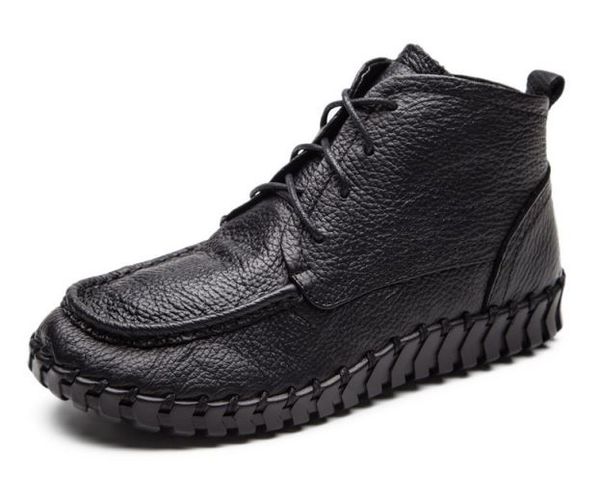 full grain leather woman casual boots spring flat heel boot genuine leather lace up boot winter soft cowskin lady's leisure shoes zy739, Black
full grain leather woman casual boots spring flat heel boot genuine leather lace up boot winter soft cowskin lady's leisure shoes zy739, Black