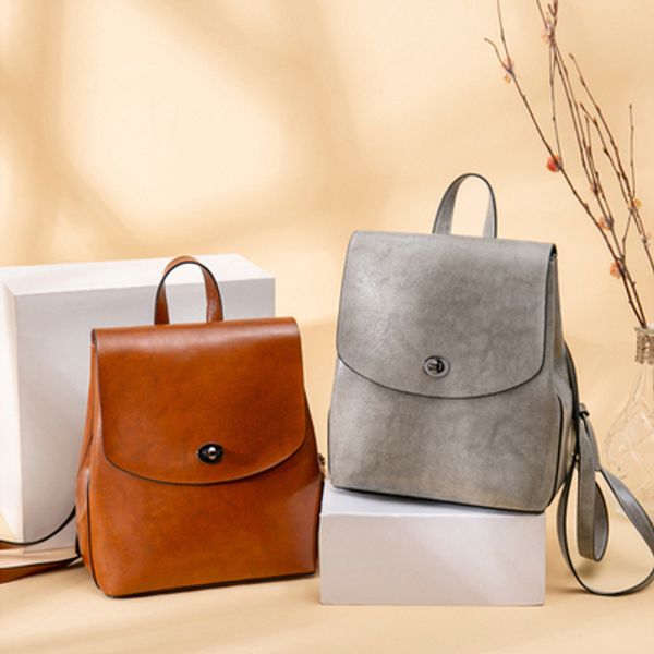 fashion cowhide leather backpack designer women's backpack light luxury teenage girls bags travel summer new retro backpacks
fashion cowhide leather backpack designer women's backpack light luxury teenage girls bags travel summer new retro backpacks