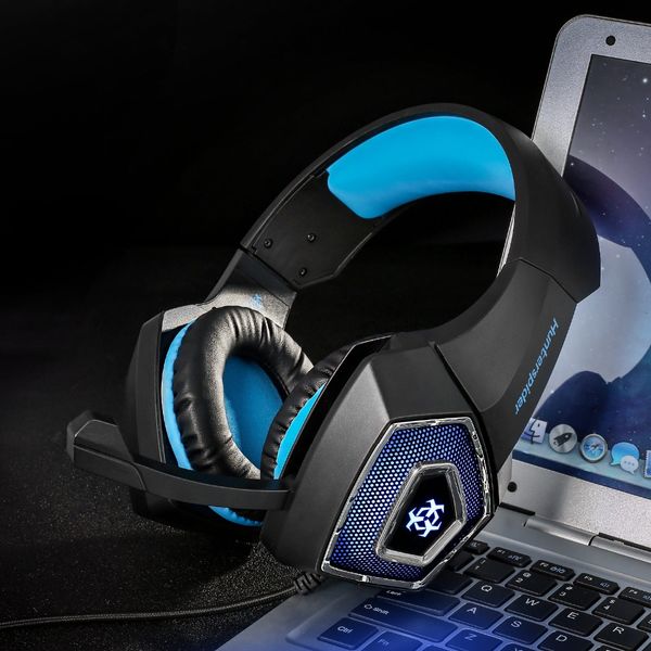 stereo gaming headset casque surround sound over-ear earphone headphones with microphone led for pc lapplaystation 4 gamer
stereo gaming headset casque surround sound over-ear earphone headphones with microphone led for pc lapplaystation 4 gamer