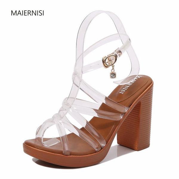 maiernisi summer women's shoes new pattern superior quality sandals crystal 10c coarse heel fashion show nightclub 4-11 12, Black
maiernisi summer women's shoes new pattern superior quality sandals crystal 10c coarse heel fashion show nightclub 4-11 12, Black