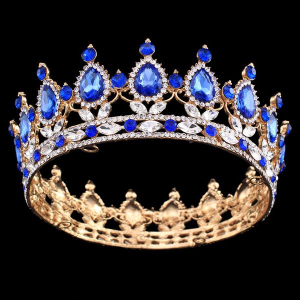 pageant full circle tiara clear austrian rhinestones king / queen crown wedding bridal crown costume party art deco, Golden;white
pageant full circle tiara clear austrian rhinestones king / queen crown wedding bridal crown costume party art deco, Golden;white