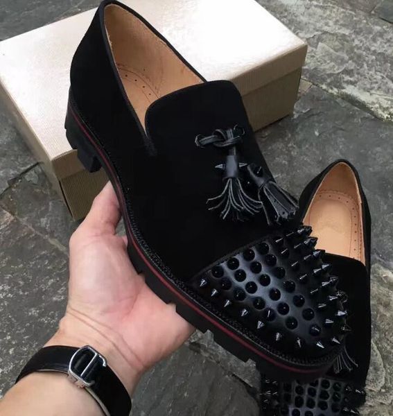 luxury gentleman moccasin wedding,dress,party men's loafers red bottom rossini flat fish print genuine leather brand walking eu38-46, Black
luxury gentleman moccasin wedding,dress,party men's loafers red bottom rossini flat fish print genuine leather brand walking eu38-46, Black