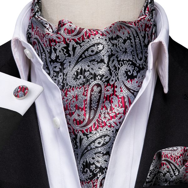 fast shipping ascot men's classic red black paisley cravat vintage ascot handkerchief cuffflinks cravat set for mens wedding party as-1, Black;blue
fast shipping ascot men's classic red black paisley cravat vintage ascot handkerchief cuffflinks cravat set for mens wedding party as-1, Black;blue