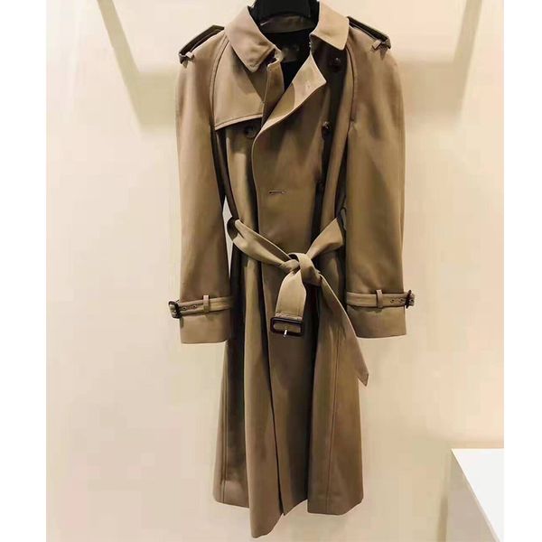 cosmicchic 2019 autumn winter women long trench coat fashion classic double breasted belt trench coat casual business outerwear, Tan;black
cosmicchic 2019 autumn winter women long trench coat fashion classic double breasted belt trench coat casual business outerwear, Tan;black