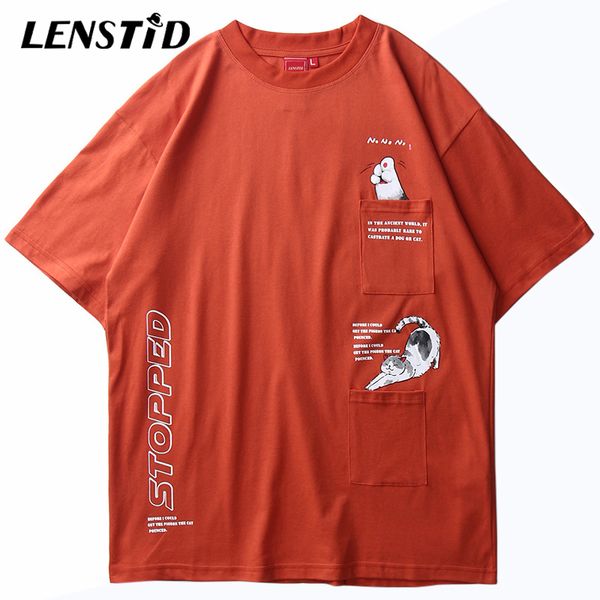 lenstid mens hip hop lazy cat print t shirts harajuku streetwear pocket tshirt 2020 summer short sleeve t-shirt cotton tees, White;black
lenstid mens hip hop lazy cat print t shirts harajuku streetwear pocket tshirt 2020 summer short sleeve t-shirt cotton tees, White;black